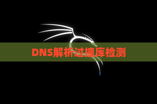 DNS解析过撞库检测