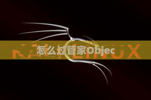 怎么过管家Objec