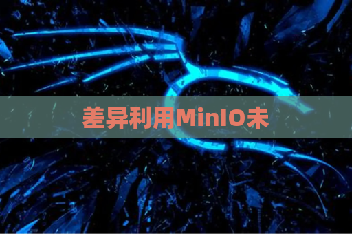 差异利用MinIO未