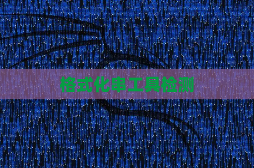 格式化串工具检测