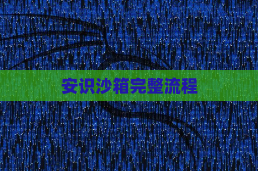 安识沙箱完整流程
