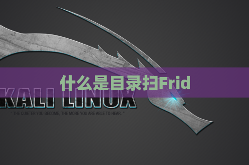 什么是目录扫Frid