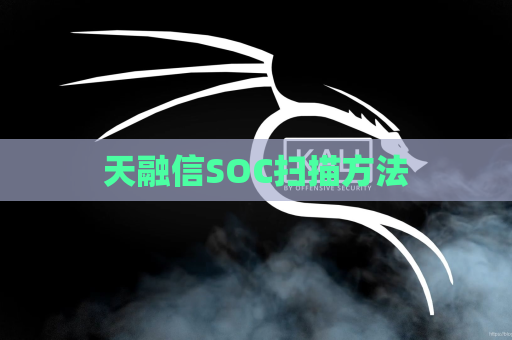 天融信SOC扫描方法