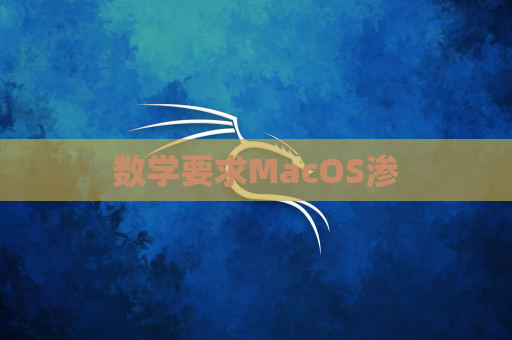 数学要求MacOS渗