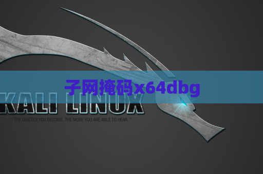 子网掩码x64dbg