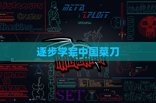 逐步学完中国菜刀