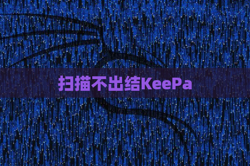 扫描不出结KeePa