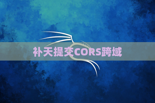 补天提交CORS跨域