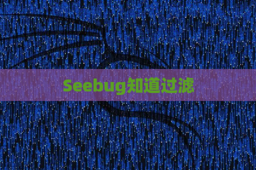 Seebug知道过滤