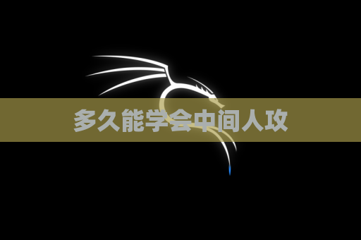 多久能学会中间人攻