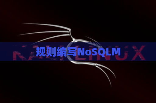 规则编写NoSQLM