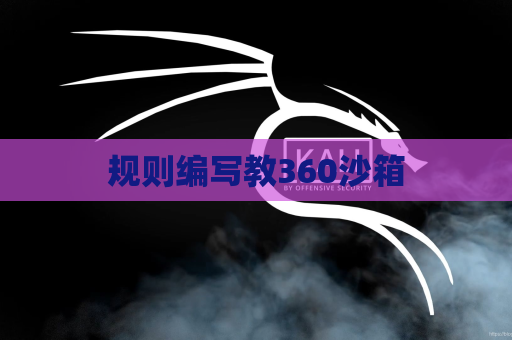 规则编写教360沙箱