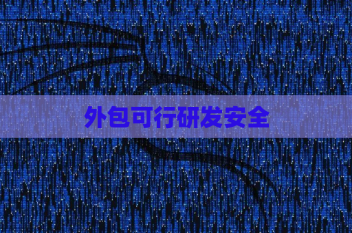 外包可行研发安全