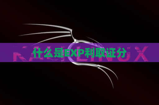 什么是EXP利取证分