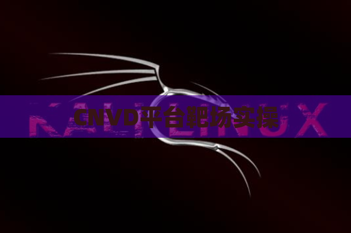 CNVD平台靶场实操