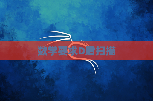 数学要求D盾扫描
