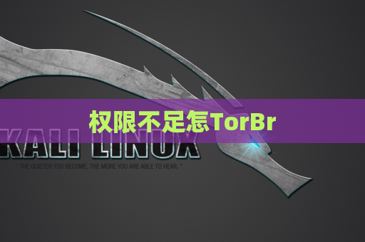 权限不足怎TorBr