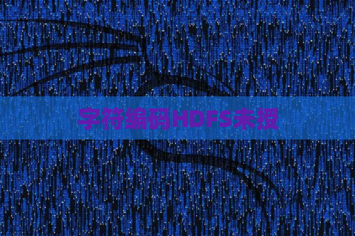 字符编码HDFS未授