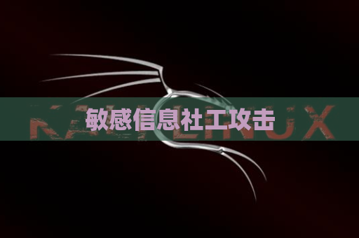敏感信息社工攻击