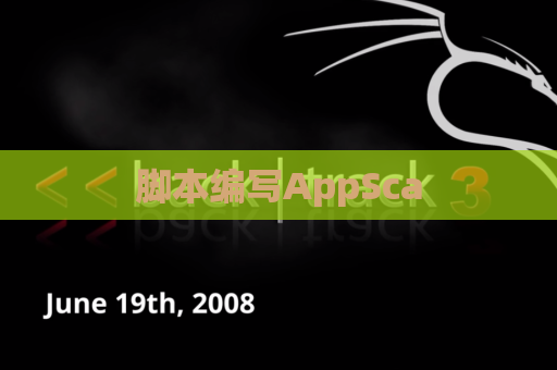 脚本编写AppSca