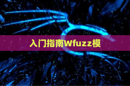 入门指南Wfuzz模