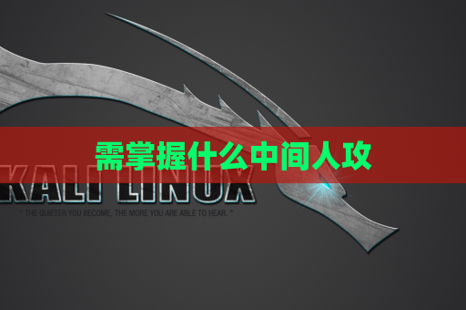 需掌握什么中间人攻