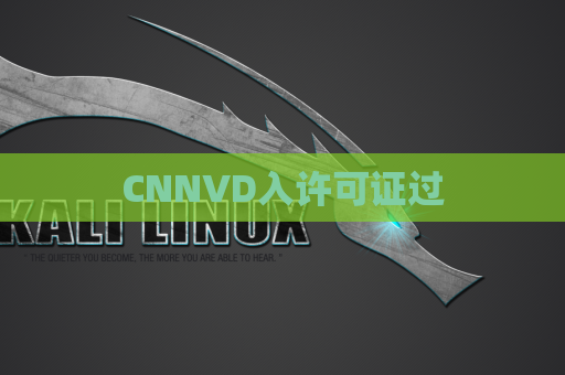 CNNVD入许可证过