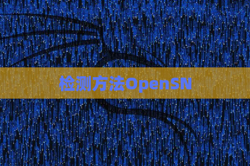 检测方法OpenSN