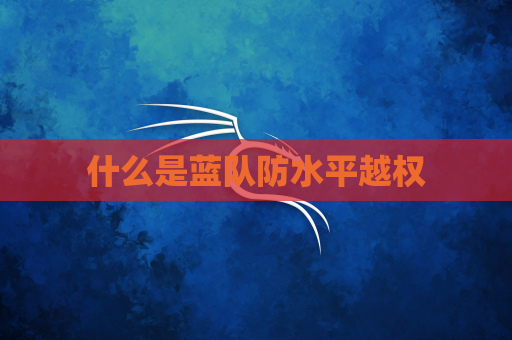 什么是蓝队防水平越权