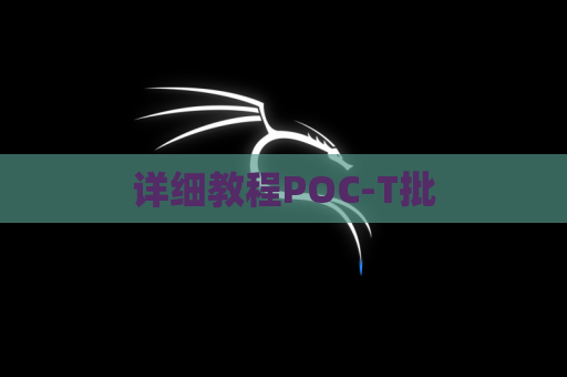 详细教程POC-T批