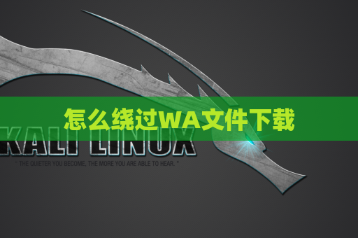 怎么绕过WA文件下载