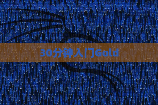30分钟入门Gold